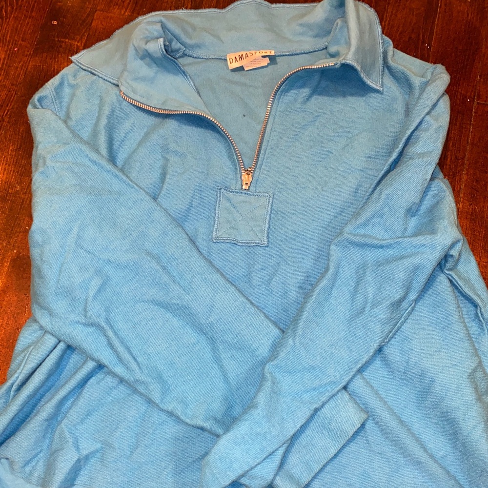 A crewneck jacket